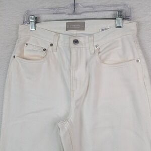 Everlane The Super-Soft Relaxed Jean Size 28 Bone Straight Leg